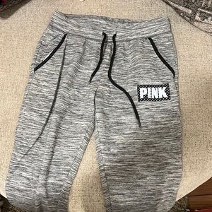 PINK sweatpants size small